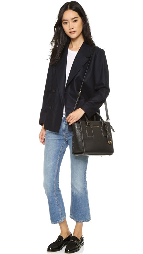 michael kors savannah medium satchel black|Michael michael kors savannah medium satchel .